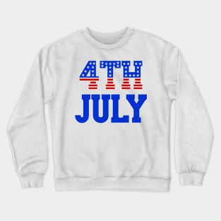 4th july independent american 2021 Crewneck Sweatshirt